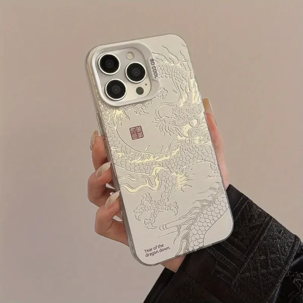 Dragon Electroplated iPhone Cases