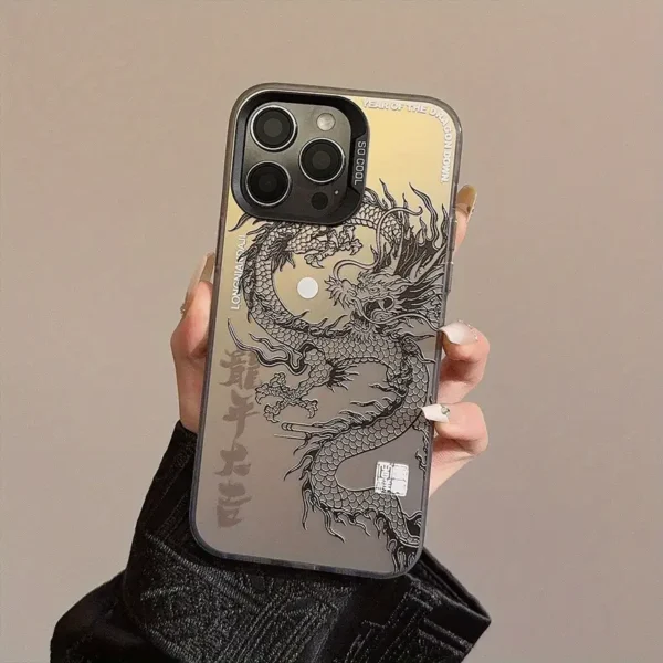 Dragon Electroplated iPhone Cases