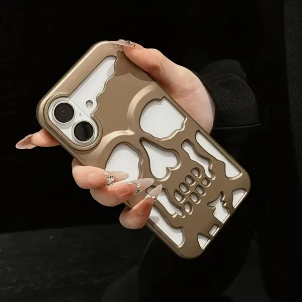 Matte Skull Samsung Cases
