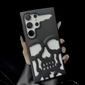Matte Skull Samsung Cases