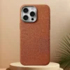 Electroplating Frame Litchi Pattern iPhone Cases