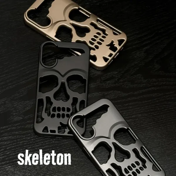 Matte Skull Samsung Cases