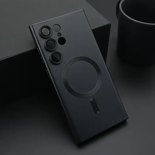 Sleek Magnetic Matte Samsung Cases