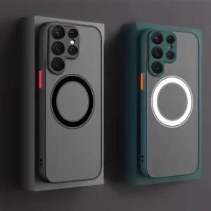 Magnetic Matte Samsung Cases