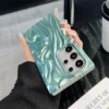 Frosted Electroplated Wrinkle Pattern Samsung Cases