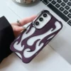 Hollow Out Flame Fire Samsung Cases