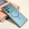 Luxury Matte Magnetic TPU Samsung Cases