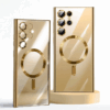 Luxury Magnetic Wireless Charging Samsung Cases