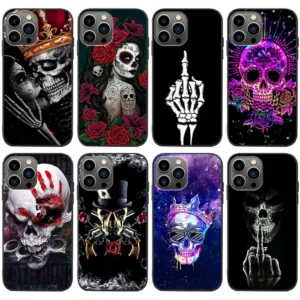 Rebel Ink – Skull & Attitude iPhone Cases