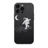 Midnight Sketch – Minimalist Line Art iPhone Cases