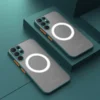 Magnetic Matte Samsung Cases