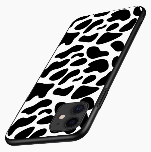 Monochrome Moo & Spots iPhone Cases