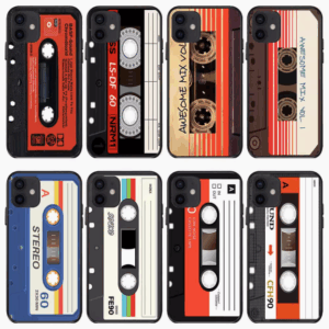 Retro Rewind Vintage Tech Aesthetic iPhone Cases