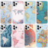 World Map iPhone Cases