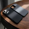 Electroplating Frame Litchi Pattern iPhone Cases