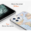 World Map iPhone Cases