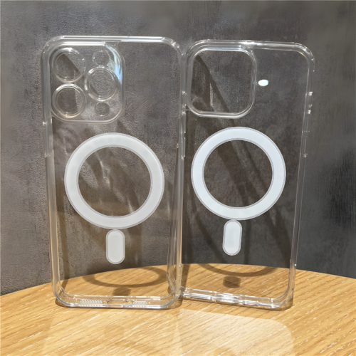 Magsafe Clear Case with Magnetic Ring iPhone Cases