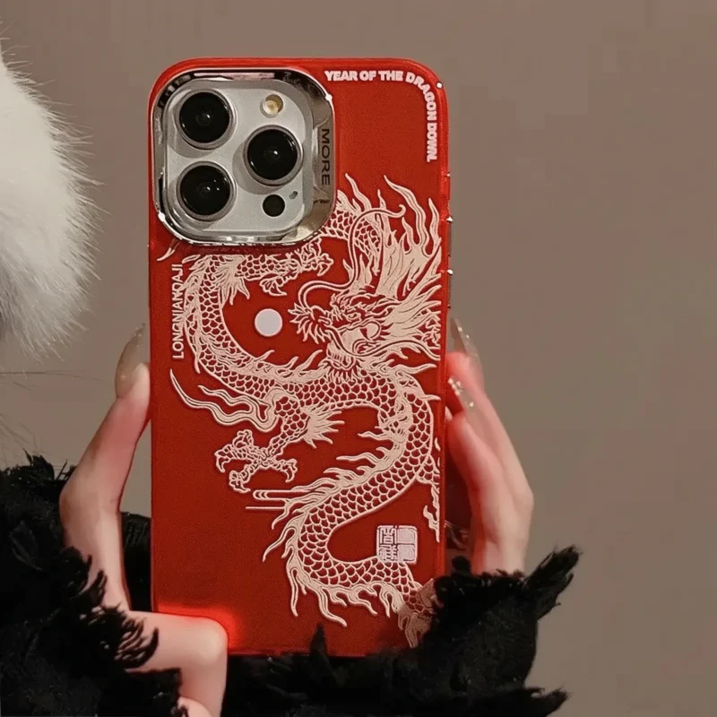 Dragon Electroplated iPhone Cases