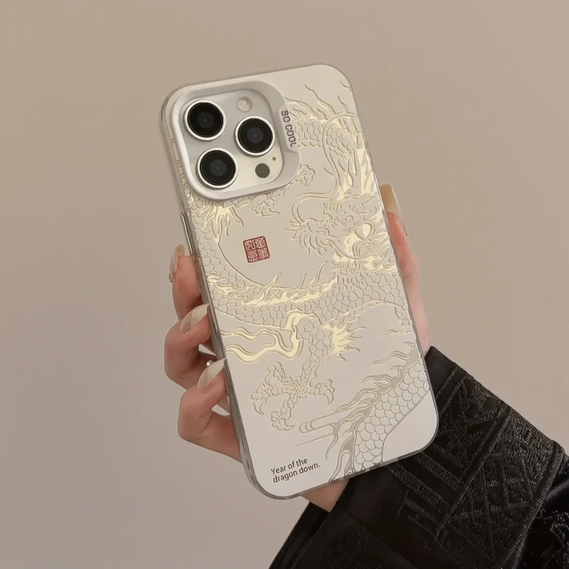 Dragon Electroplated iPhone Cases