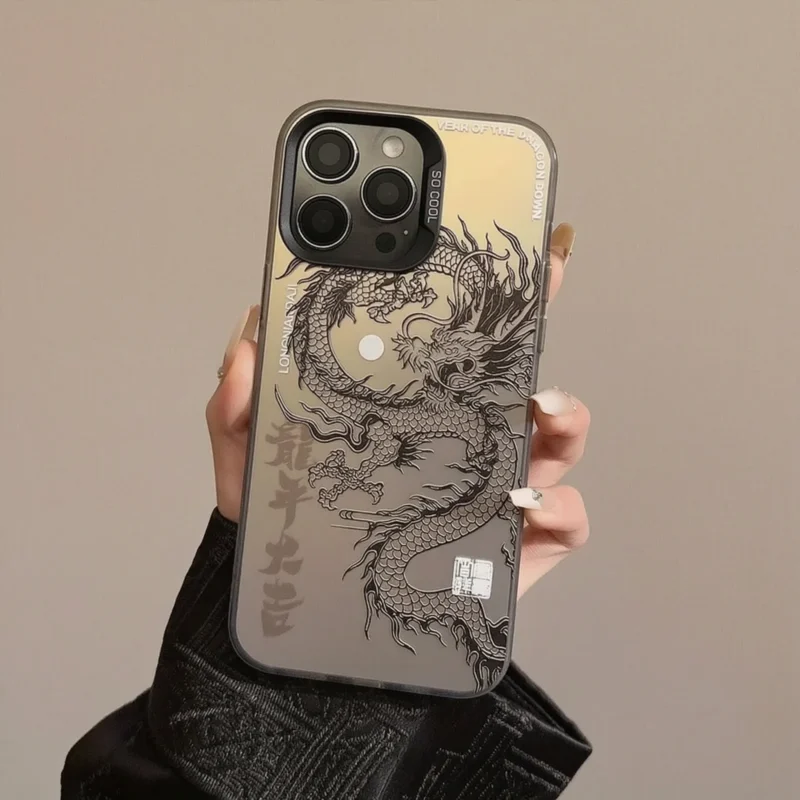 Dragon Electroplated iPhone Cases