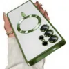 Luxury Magnetic Wireless Charging Samsung Cases