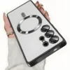 Luxury Magnetic Wireless Charging Samsung Cases