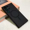 Luxury Matte Magnetic TPU Samsung Cases
