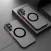 Magnetic Matte Samsung Cases