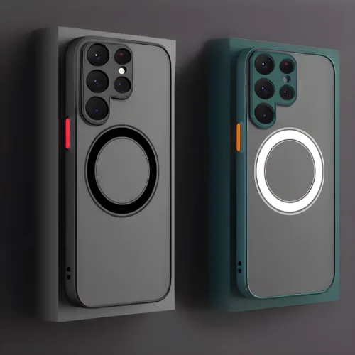 Magnetic Matte Samsung Cases