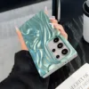 75199b78046c4429819ac25d37d99cbd-goods Frosted Electroplated Wrinkle Pattern Samsung Cases