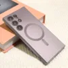 Luxury Matte Magnetic TPU Samsung Cases