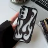 88aff439-8ee7-4511-8b5a-5907a086de9d Hollow Out Flame Fire Samsung Cases