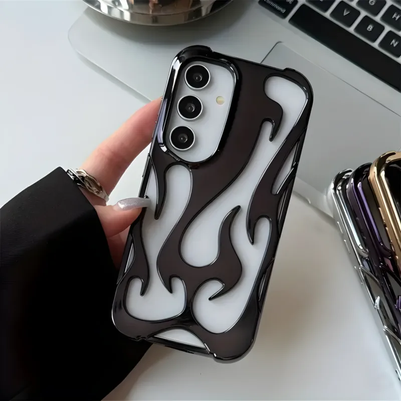 88aff439-8ee7-4511-8b5a-5907a086de9d Hollow Out Flame Fire Samsung Cases