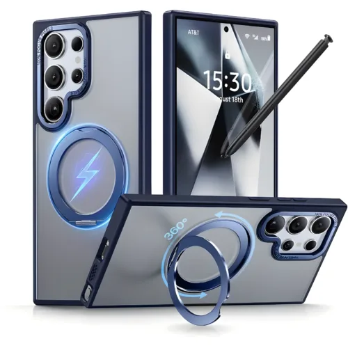 Rotating Magnetic Ring Holder Samsung Cases