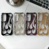 Hollow Out Flame Fire Samsung Cases