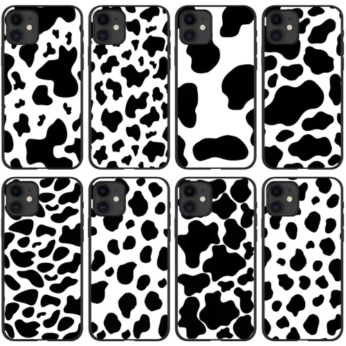 Monochrome Moo & Spots iPhone Cases