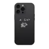 Simple04 Midnight Sketch – Minimalist Line Art iPhone Cases
