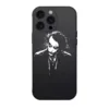Simple07 Midnight Sketch – Minimalist Line Art iPhone Cases