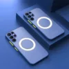 Magnetic Matte Samsung Cases