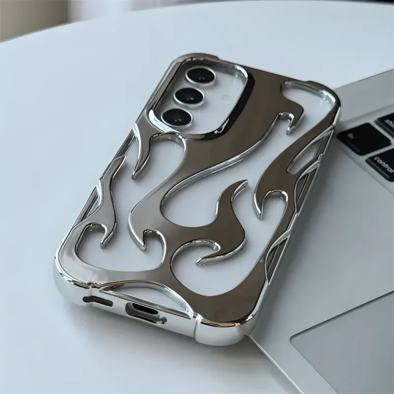 b526c404-19a5-4ef9-9fce-019e7bb93fd5 Hollow Out Flame Fire Samsung Cases