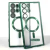 Transparent Magnetic Wireless Charging Electroplated Shockproof Samsung Cases