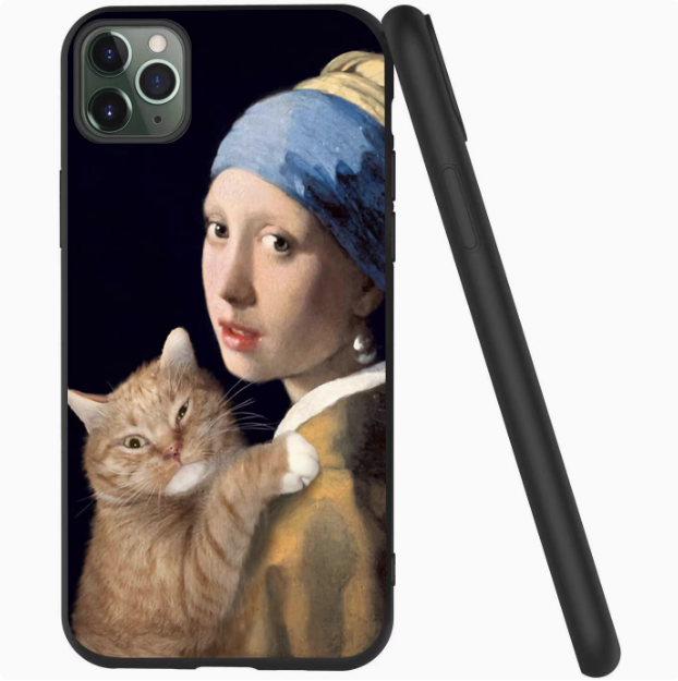 catgallery2 Classic Cat Masterpieces iPhone Cases