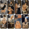 catgeneral Classic Cat Masterpieces iPhone Cases