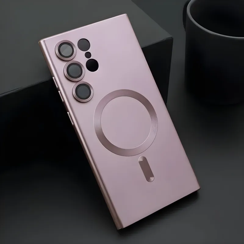 Sleek Magnetic Matte Samsung Cases