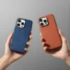 01b61ee8-2664-44ef-bbb5-a20ce404c6da Electroplating Frame Litchi Pattern iPhone Cases