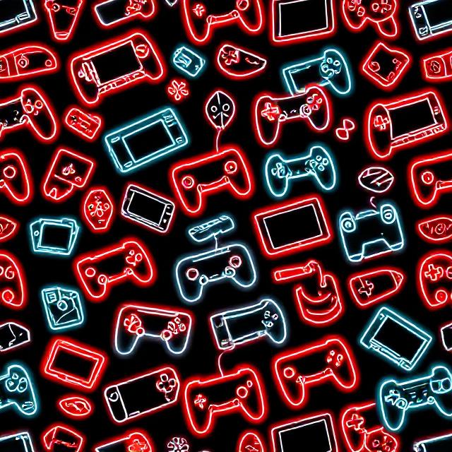 Controller Neon Retro Controllers