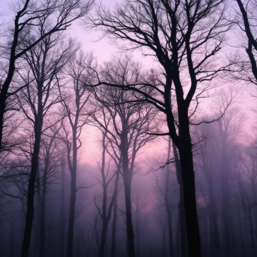 Calm Twilight Forest