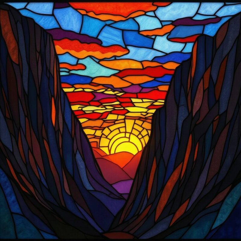mountain Mountain Sunset