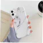 Marble Crack Matte iPhone Cases