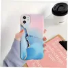 Marble Crack Matte iPhone Cases